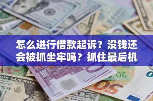 北京怎么进行借款起诉？没钱还会被抓坐牢吗？抓住最后机会！
