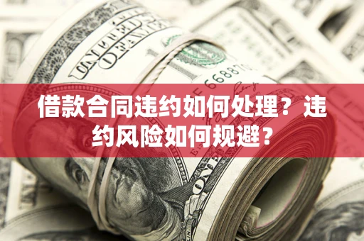 北京借款合同违约如何处理？违约风险如何规避？