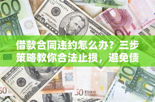 北京借款合同违约怎么办？三步策略教你合法止损，避免债务危机升级