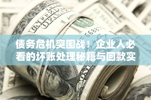 北京债务危机突围战！企业人必看的坏账处理秘籍与回款实战指南